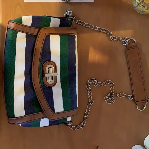 Aldo striped cross body purse - Picture 5 of 7